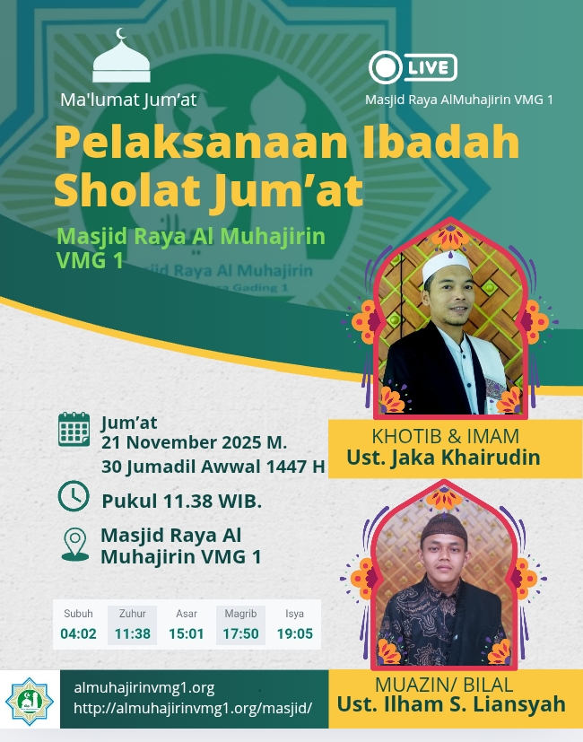 Ma"lumat Jum"at 21 November 2025
